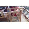 PAIRE DE TRÉTEAUX BOIS FIXES
