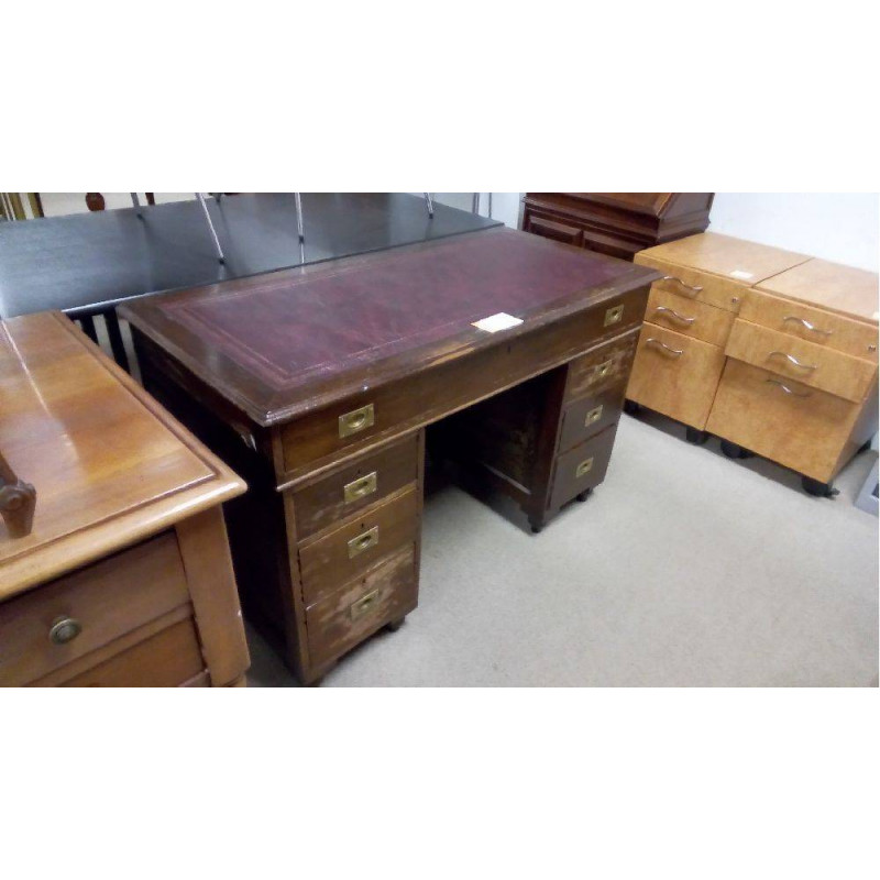 BUREAU ANGLAIS À CAISSONS DÉMONTABLE