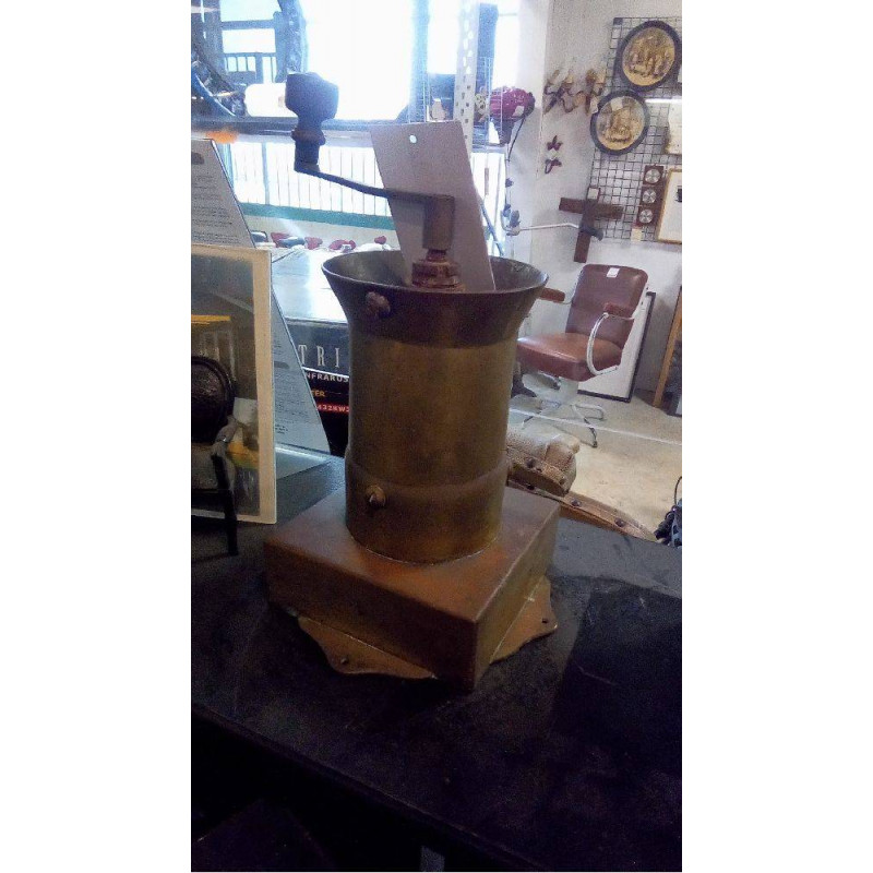 MOULIN À CAFÉ DE COMPTOIR EN BRONZE