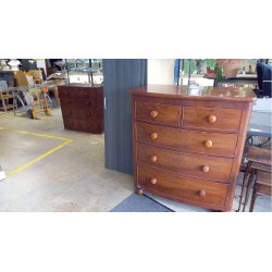 COMMODE ANGLAISE ACAJOU 5...