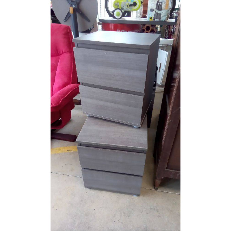 PAIRE DE CHEVETS 2T MODERNES