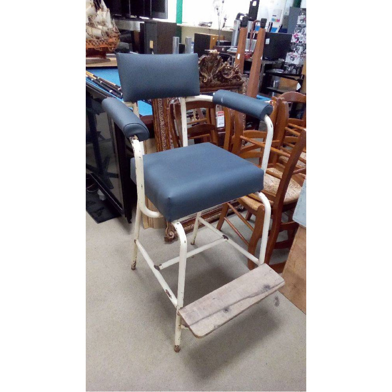 FAUTEUIL HAUT D\'ATELIER VINTAGE 