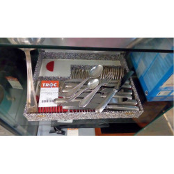 MÉNAGÈRE METAL ARGENTÉ...