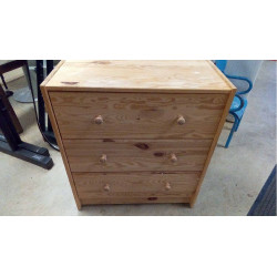 COMMODE PIN 3 TIROIRS