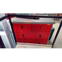 COMMODE PIN À REPEINDRE