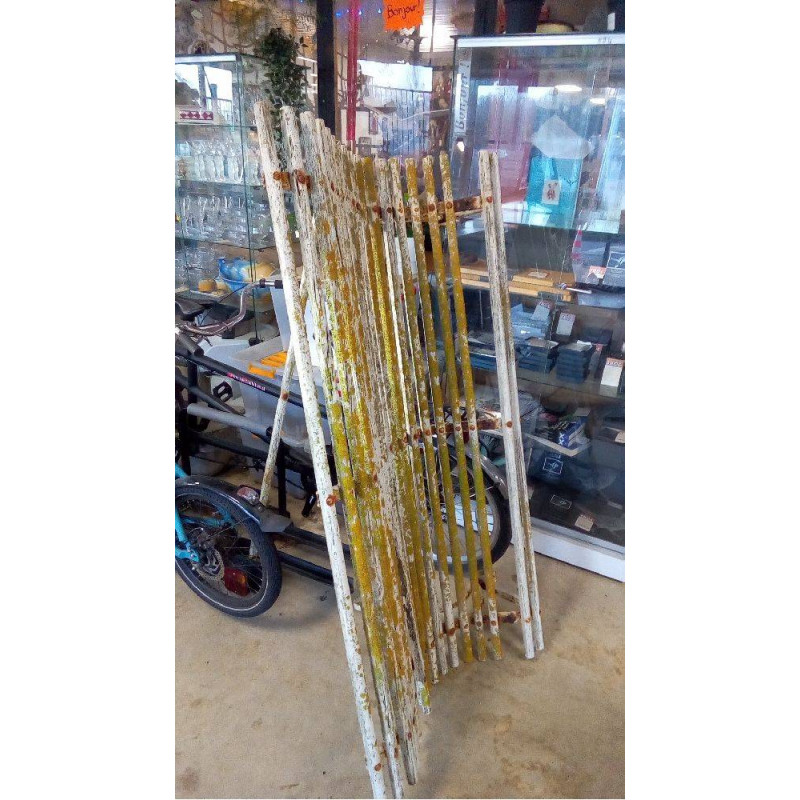 BANC DE JARDIN PATINÉ