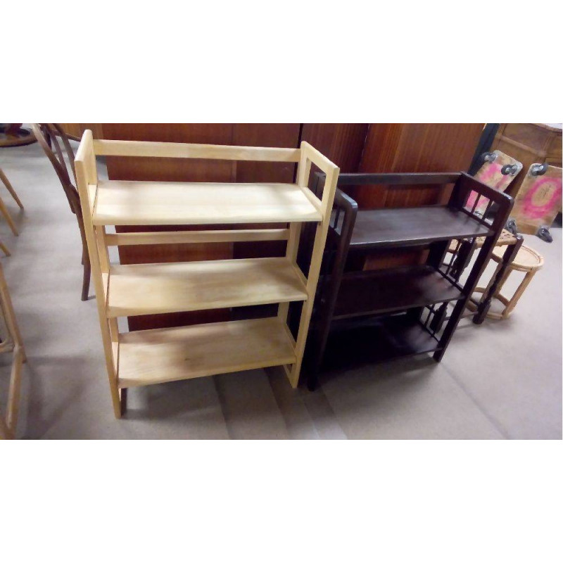 ÉTAGÈRE BOIS PLIANTE 3 NVX