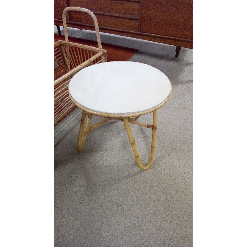 BOUT DE CANAPÉ ROTIN