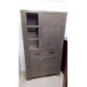 MEUBLE DE RANGEMENT ACACIA TAUPE LUMINEUX