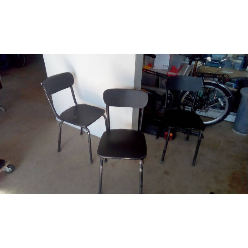 CHAISES SCOLAIRES LOT DE 3