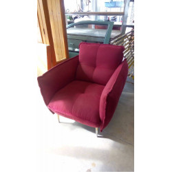FAUTEUIL MODERNE ROUGE