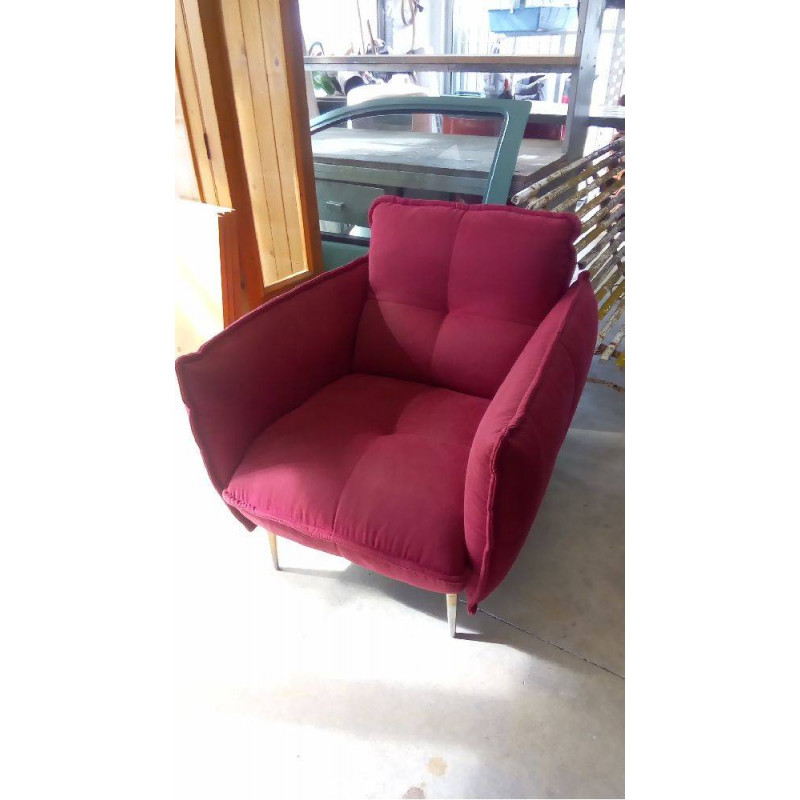 FAUTEUIL MODERNE ROUGE
