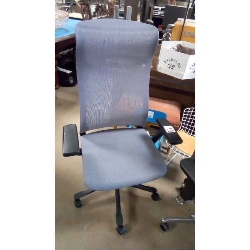 FAUTEUIL DE BUREAU RESILLE GRIS