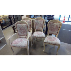 ENSEMBLE DE CHAISES ET...