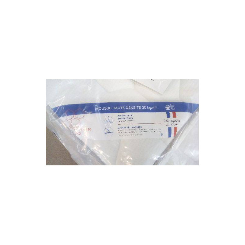 MATELAS HD 30KG EP 18.5CM MISMA 90X190 SANS BIOCIDE