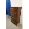 COMMODE OU SEMAINIER MERISIER À PEINDRE
