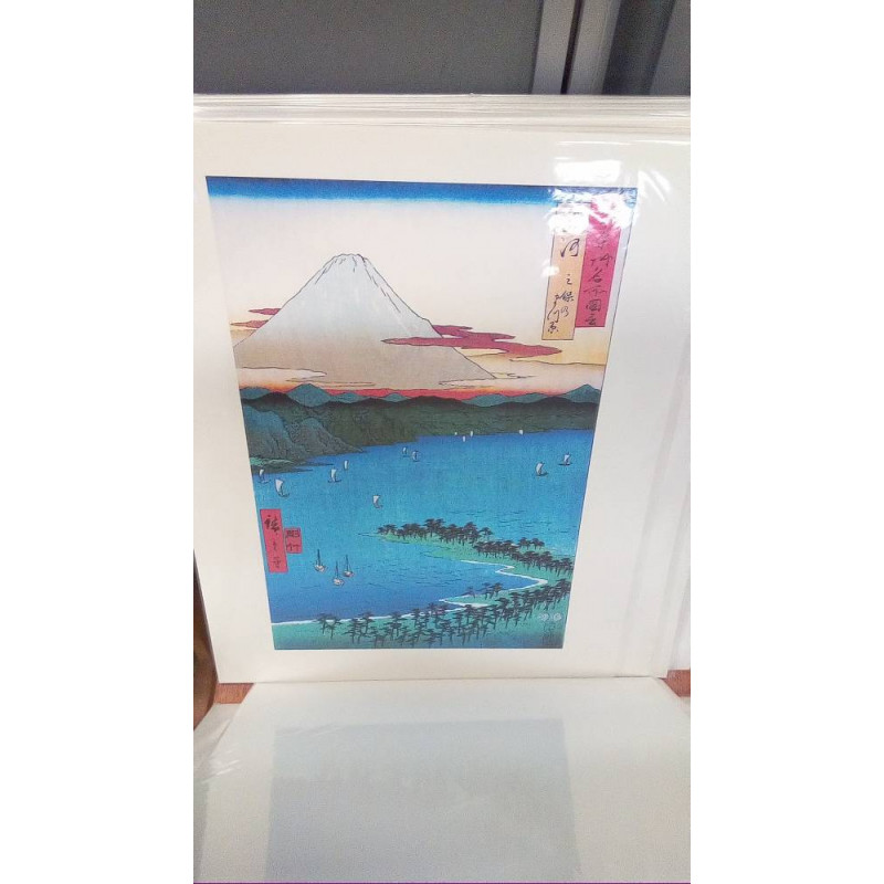 (40X50) HIROSHIGE 3 MONT FUJI SEEN
