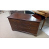 COMMODE ANGLAISE 4 TIROIRS EN L\'ÉTAT