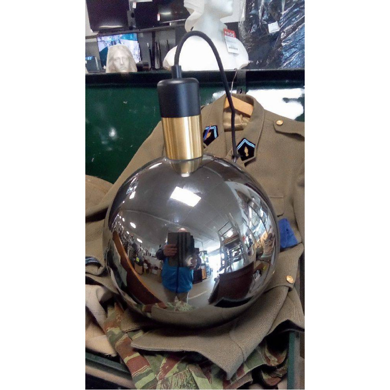 PLAFONNIER BOULE MIROIR