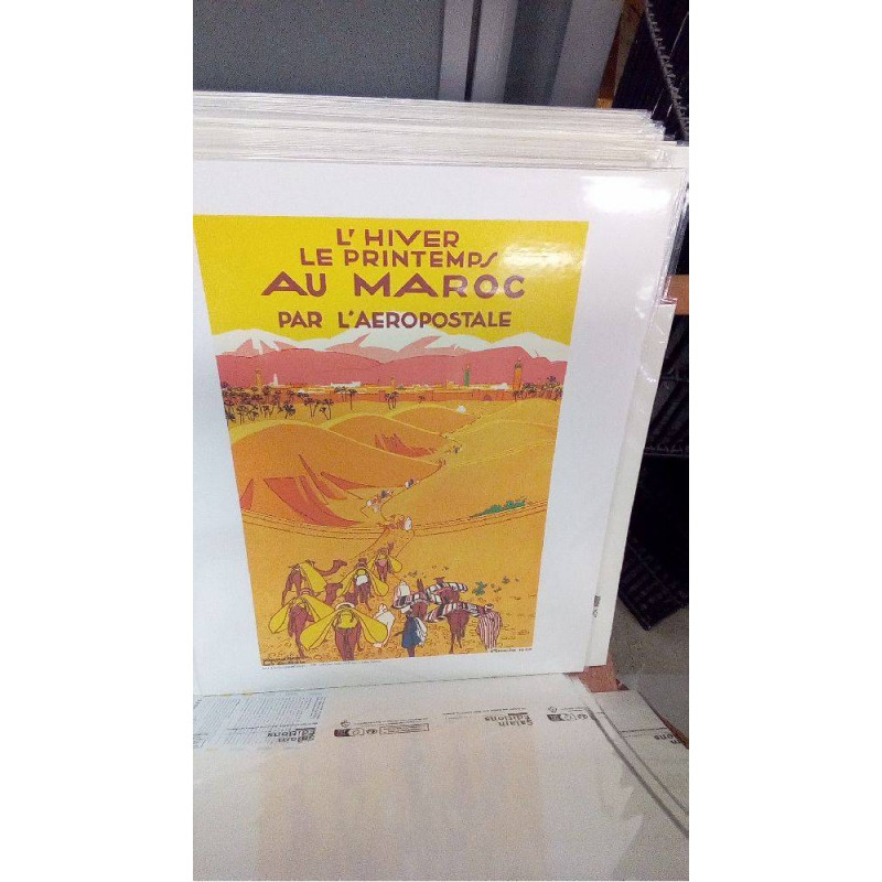 (40X50) A151 AU MAROC PAR AEROPOSTALE
