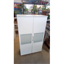 ARMOIRETTE BLANCHE 2P SUR...
