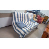 CLIC CLAC BLEU MARINE RAYURES