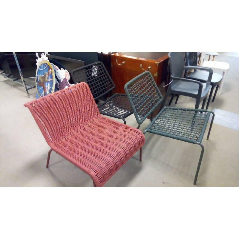 FAUTEUIL TRESSÉ PARACORDE L\'UNITÉ
