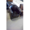 FAUTEUIL SIMILI MARRON