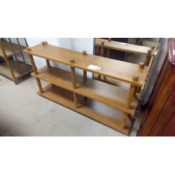 ÉTAGÈRE CHENE STYLE BAMBOU