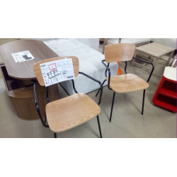 PAIRE DE FAUTEUILS STYLE...