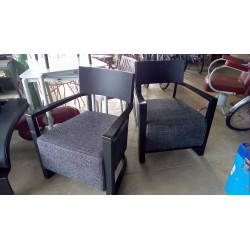 PAIRE DE FAUTEUILS STYLE...