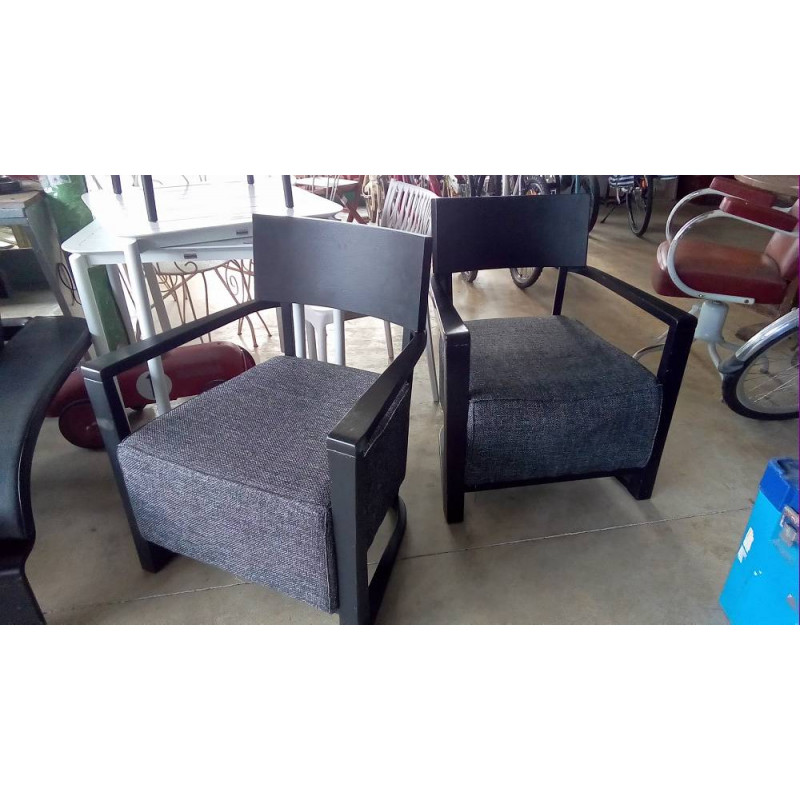 PAIRE DE FAUTEUILS STYLE ART DÉCO