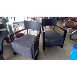 PAIRE DE FAUTEUILS STYLE...