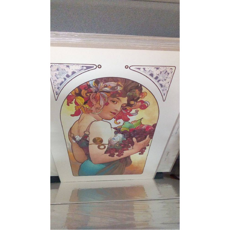 REPRO FRUITS (ALPHONS MUCHA) (GM)