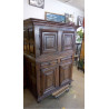 BUFFET 4 VOLETS 2 TIROIRS CHÊNE 18ÈME