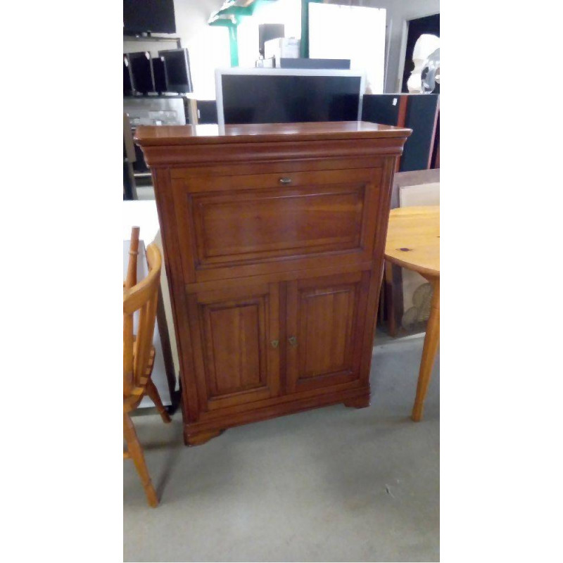 MEUBLE MERISIER 2 PORTES 1 ABATTANT