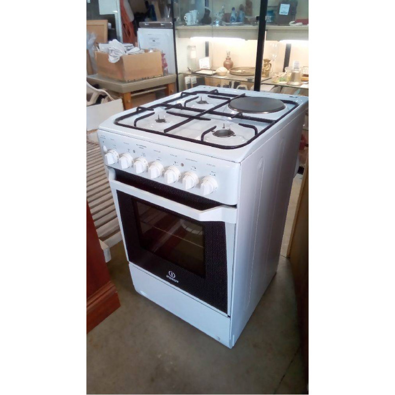 GAZINIERE INDESIT GAZ BOUTEILLE 1 PLAQUE ET FOUR ÉLECTRIQUE