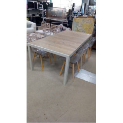 TABLE DE JARDIN ALU ET PVC...