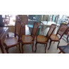 CHAISES CANNÉES X4