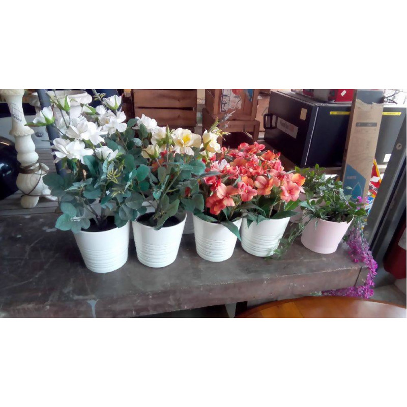 ENSEMBLE DE FLEURS ARTIFICIELLES LE LOT