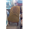 FAUTEUIL CRAPAUD CAPITONNÉ