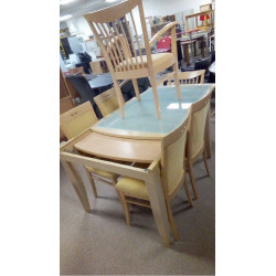 TABLE CONTEMPORAINE ALLONGE...