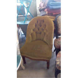 FAUTEUIL CRAPAUD CAPITONNÉ