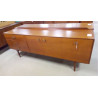 ENFILADE TECK VINTAGE AVEC DOSSERET 207CM