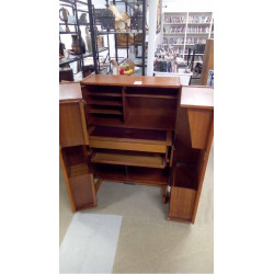 BUREAU CABINE VINTAGE TECK...
