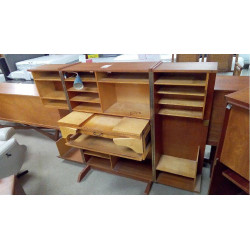 BUREAU CABINE TECK VINTAGE...