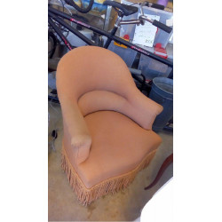 FAUTEUIL CRAPAUD FRANGES