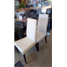 PAIRE DE CHAISES TISSU