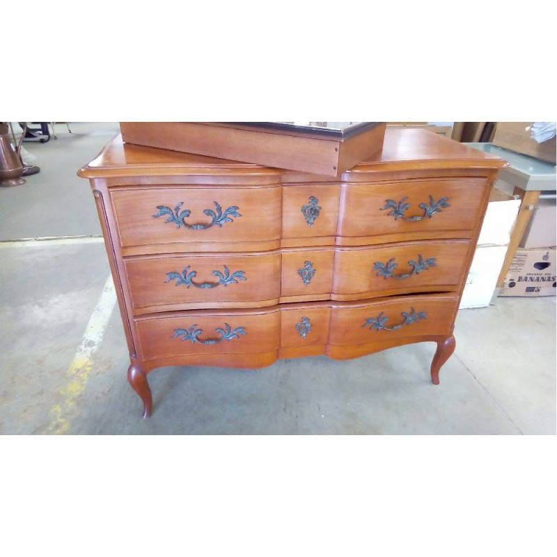 COMMODE MERISIER 3 TIROIRS