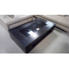 TABLE BASSE MODERNE VERRE FUMÉ